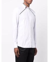 Neil Barrett Embroidered Design Long Sleeve Shirt