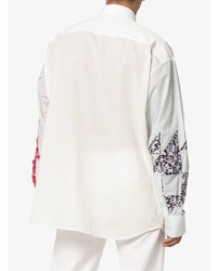 Calvin Klein 205W39nyc Embroidered Detail Cotton Shirt