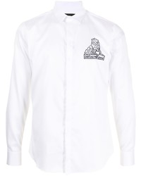 Emporio Armani Embroidered Lion Shirt