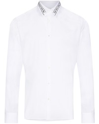 Fendi Embroidered Logo Buttoned Shirt