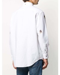 Tommy Hilfiger Embroidered Logo Cotton Shirt