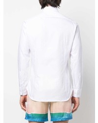 Etro Embroidered Logo Long Sleeve Shirt