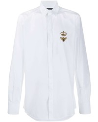 Dolce & Gabbana Embroidered Motif Shirt