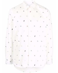 PS Paul Smith Embroidered Organic Cotton Shirt