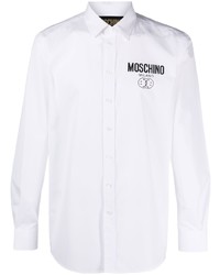 Moschino Embroidered Teddy Poplin Shirt