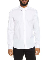 Hugo Emero Relaxed Fit Embroidered Button Up Shirt