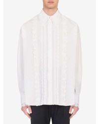 Dolce & Gabbana Gold Fit Crochet Embellished Shirt