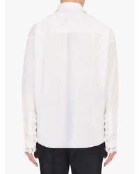 Dolce & Gabbana Gold Fit Crochet Embellished Shirt