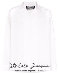 Jacquemus La Chemise Coup De Soleil Embroidered Shirt