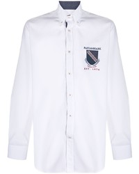 Paul & Shark Logo Crest Button Down Shirt