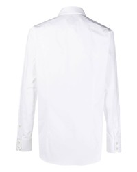 Billionaire Logo Embroidered Long Sleeved Shirt