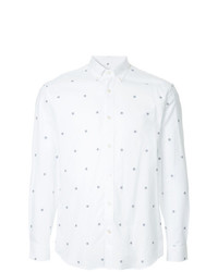 Gieves & Hawkes Micro Embroidered Details Shirt
