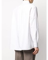 Valentino Poetry Embroidery Buttoned Shirt