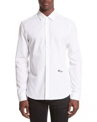 Kenzo Slim Fit Embroidered Shirt