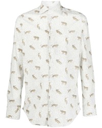 Etro Tiger Embroidered Shirt