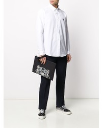 Kenzo Tiger Logo Embroidered Shirt