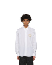 VERSACE JEANS COUTURE White Coin Logo Shirt