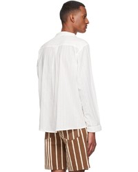 Gimaguas White Cotton Shirt