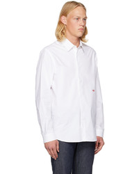 424 White Embroidered Shirt
