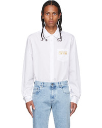 VERSACE JEANS COUTURE White Logo Shirt