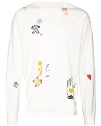 Story Mfg. Embroidered Organic Cotton T Shirt