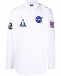 Balenciaga Space Logo Patch Shirt