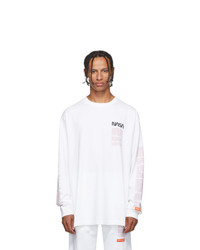 Heron Preston White Facts T Shirt