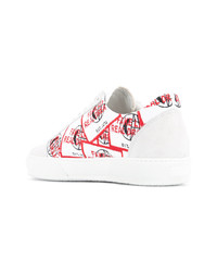 Joshua Sanders Embroidered Graphic Sneakers