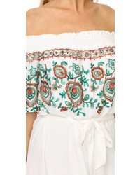 Line & Dot Flor Embroidered Dress