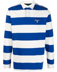 Barbour Embroidered Logo Long Sleeve Polo Shirt
