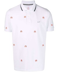 Sun 68 Embroidered Crab Polo Shirt
