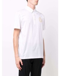 Billionaire Embroidered Logo Cotton Polo Shirt