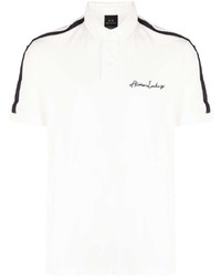 Armani Exchange Embroidered Logo Cotton Polo Shirt