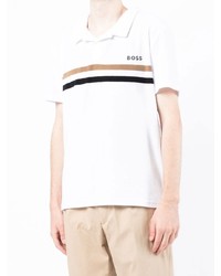 BOSS Embroidered Logo Detail Polo Shirt
