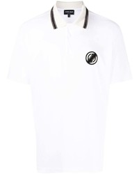 Giorgio Armani Embroidered Logo Detail Polo Shirt