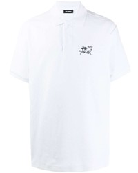 Raf Simons Embroidered Logo Polo Shirt