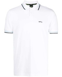 BOSS Embroidered Logo Short Sleeved Polo Shirt