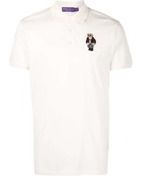 Ralph Lauren Purple Label Logo Embroidered Cotton Polo Shirt