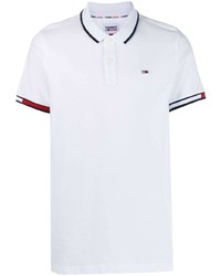 Tommy Jeans Logo Embroidery Cotton Polo Shirt