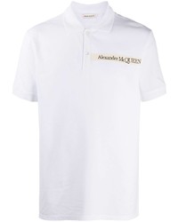 Alexander McQueen Logo Patch Polo Shirt