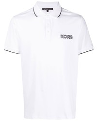 Michael Kors Michl Kors Logo Embroidered Short Sleeved Polo Shirt