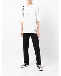 Mastermind Japan Skull Embroidered Polo Shirt