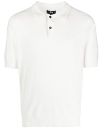 Stussy Stssy Logo Embroidered Polo Shirt