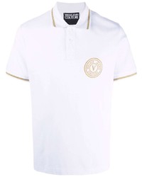 VERSACE JEANS COUTURE V Emblem Polo Collar