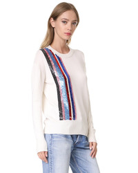 Prabal Gurung Sequin Embroidered Sweater