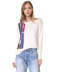 Prabal Gurung Sequin Embroidered Sweater