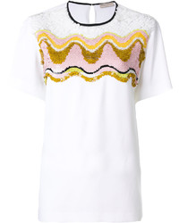 Emilio Pucci Sequin Embroidery T Shirt