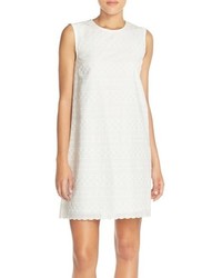 French Connection Bixa Embroidered Cotton Shift Dress