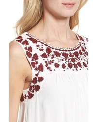 Lucky Brand Hannah Embroidered Shift Dress