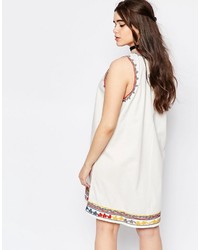 Alice & You Heavily Embroidered Shift Dress